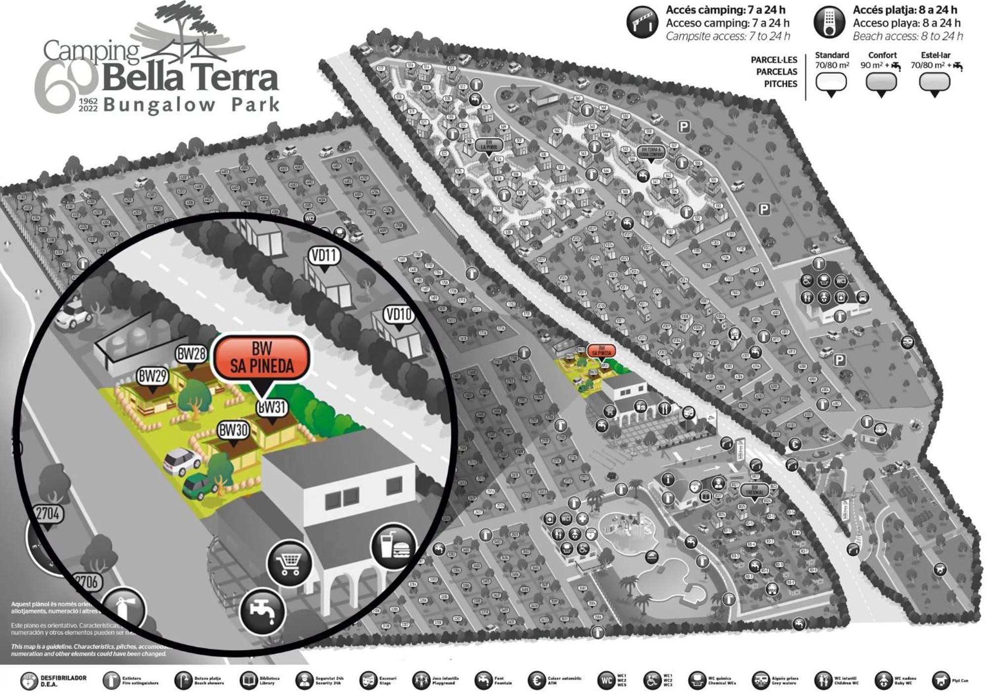 Camping Bella Terra Blanes Extérieur photo